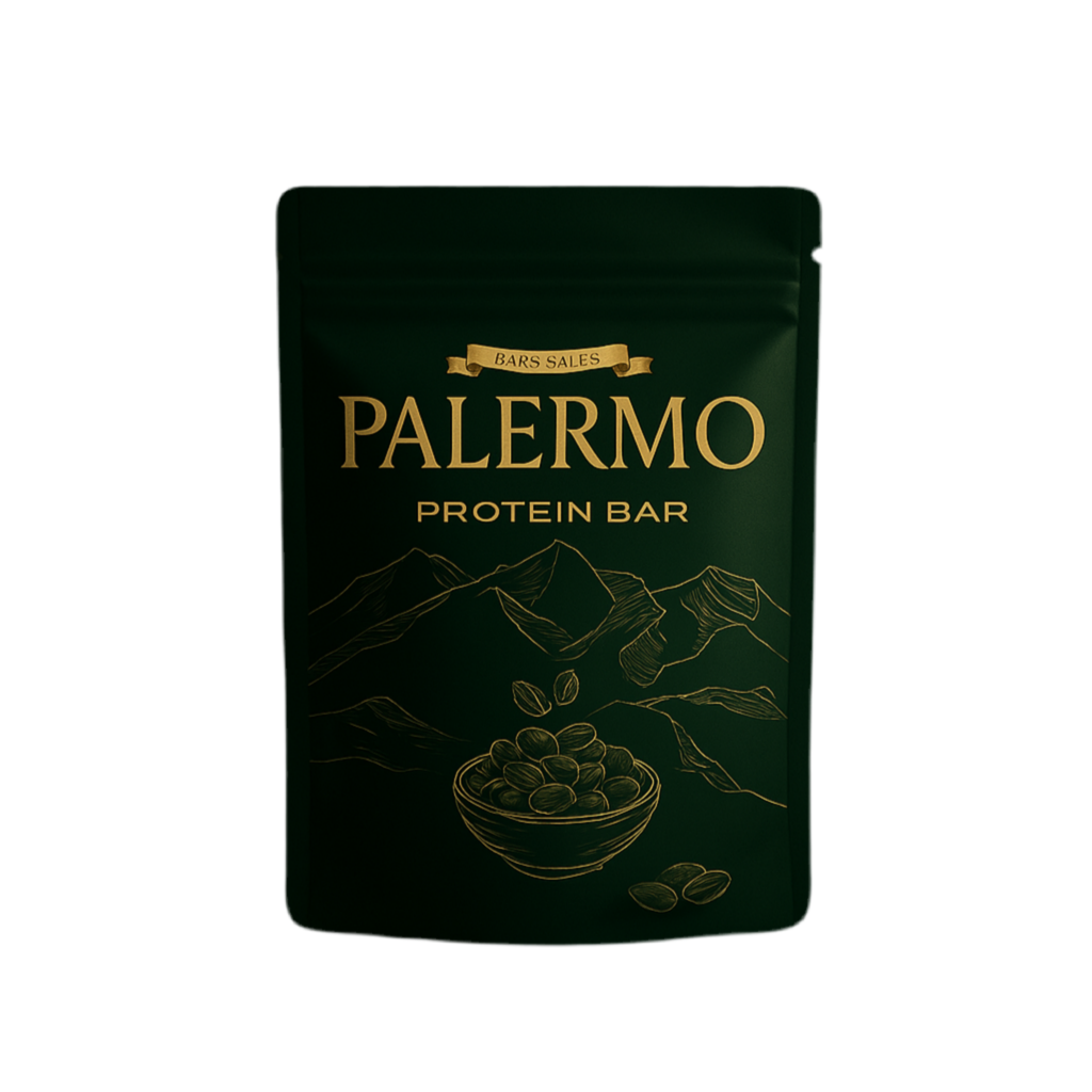 Collection PALERMO - Barre protéinée salée Pistache et Parmesan